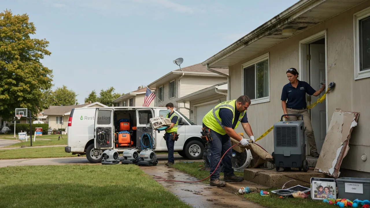 Water Damage Restoration in Carol Stream, IL near me